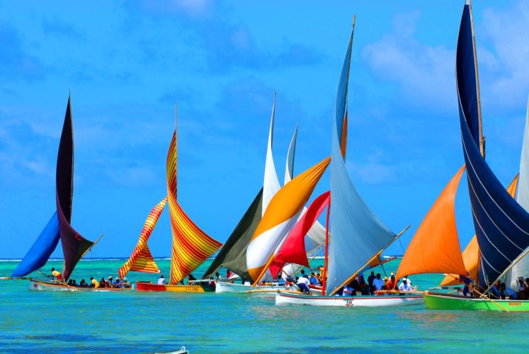 sailing in Mauritius
