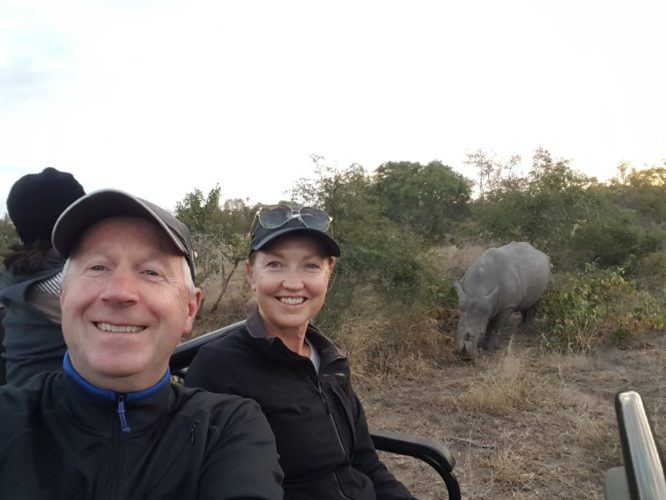 Rhino Big 5 Safari, Southern Africa safari with chobe finale