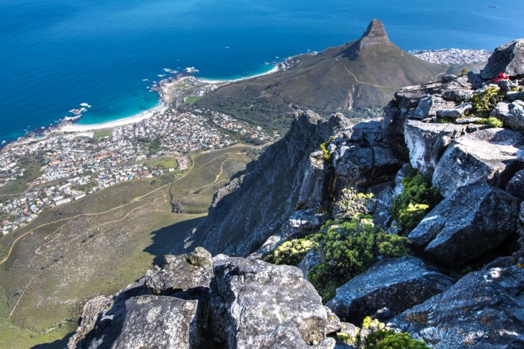 South Africa Safaris Cape Town from Table Mountain, mountain climbing in africa, south africa holiday itineraries