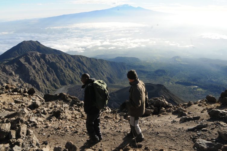 Mount Meru climb, mountain climbing in africa, mountain views