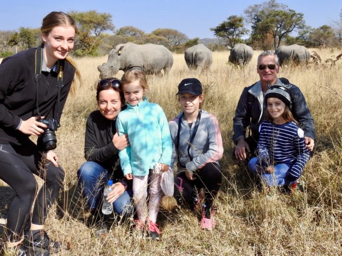 Family safaris packages in Africa with the Watson family
