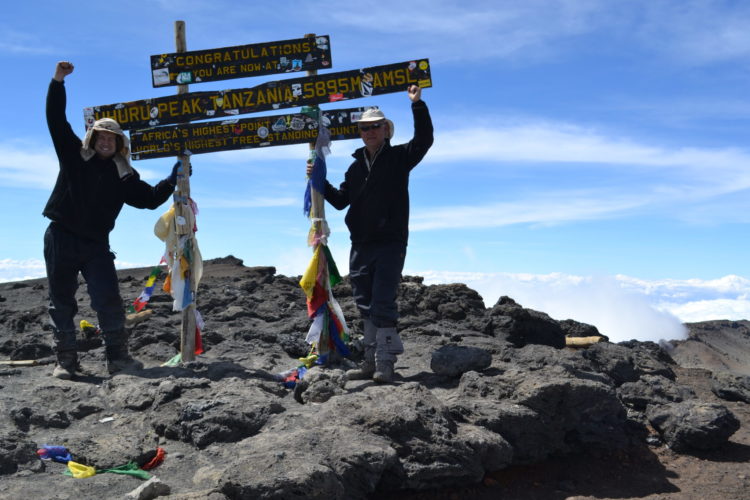 Mount Kilimanjaro summit sign, kilimanjaro summit, mountain climbing in africa