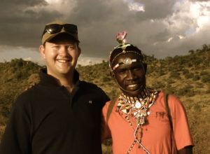 Jono at Sabuk, local guides, cultural safaris, private safaris