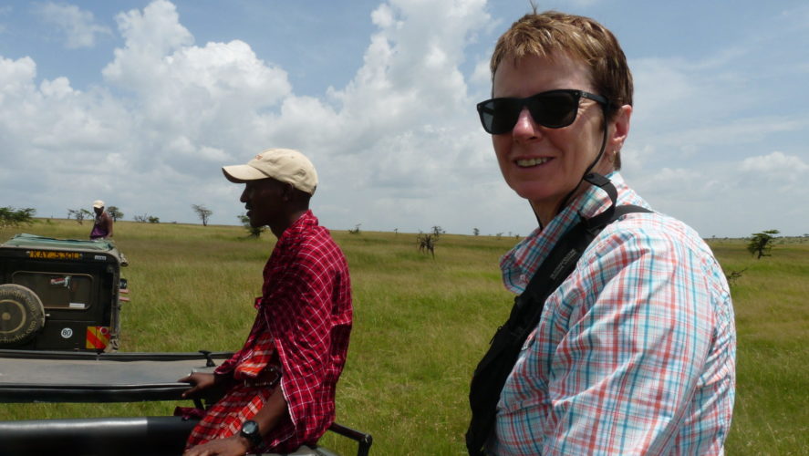 Clients on Safari, Kenya.