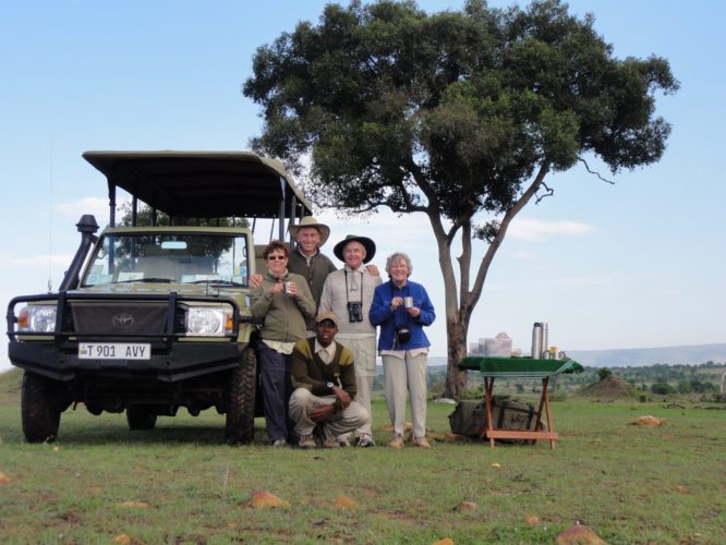 Private safaris, Africa four wheel drive safari, vehicle, Celebration Retirement safaris-sade