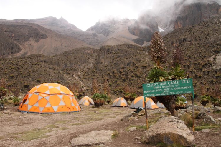 climb tents, Mount Kenya climb, mountain climbing in africa