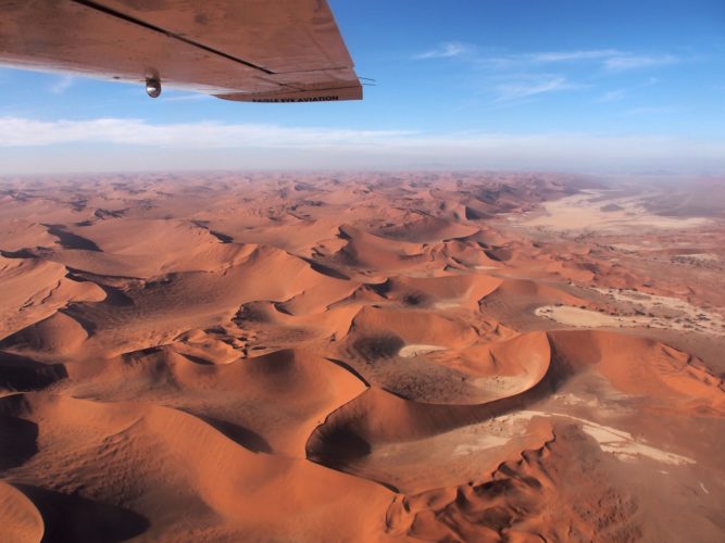 Sossusvlei Aerial shot, Namibia