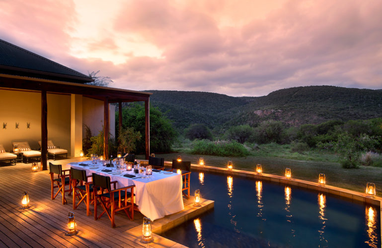 Kwandwe melton pool, luxury south africa safaris, exclusive safaris in africa