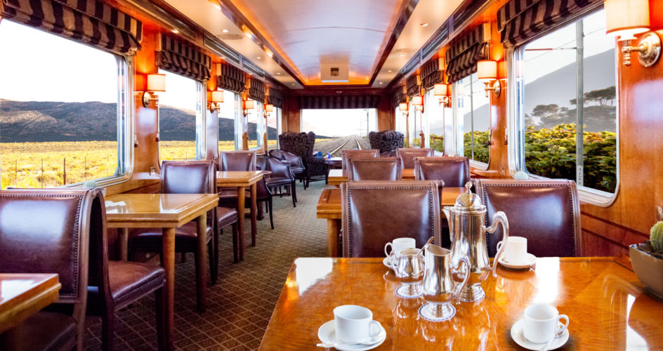Blue train, Observation Car, luxury train journeys in africa