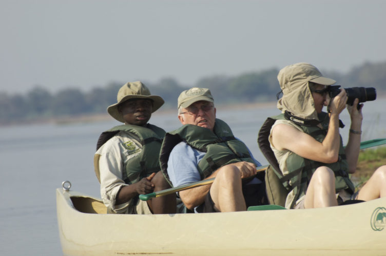 canoeing safari Zambia