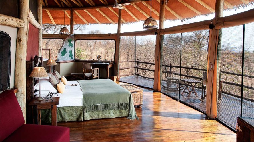 room, tarangire treetops, tarangire safaris, tanzania safari