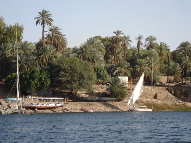 Aswan, Fellucca down the Nile2, Egypt