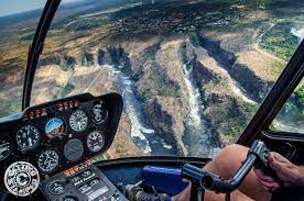 Victoria Falls helicopter flight