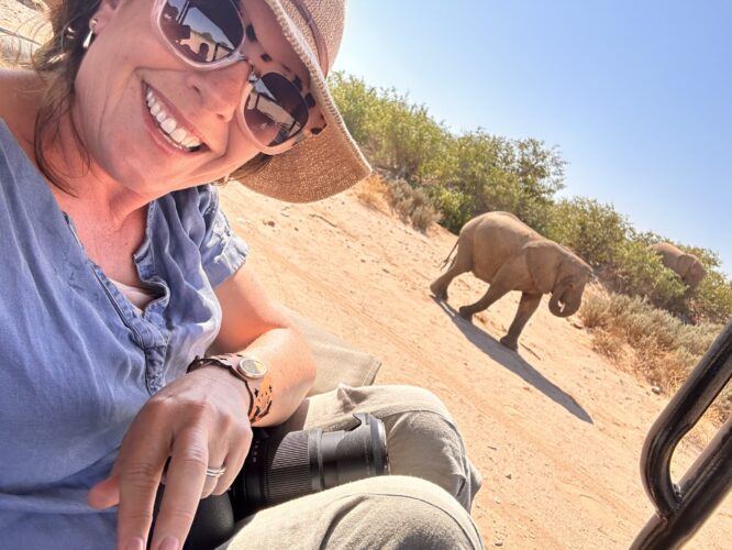 Onduli Ridge desert elephant safari damaraland namibia DW 2023
