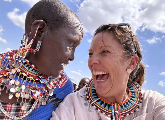 kenya samburu woman and danica