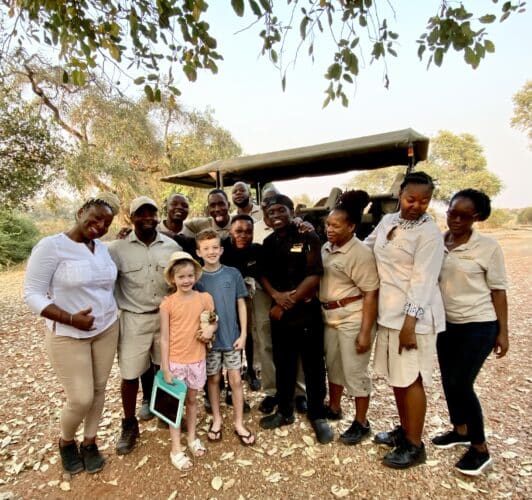 Family safari tembo plains