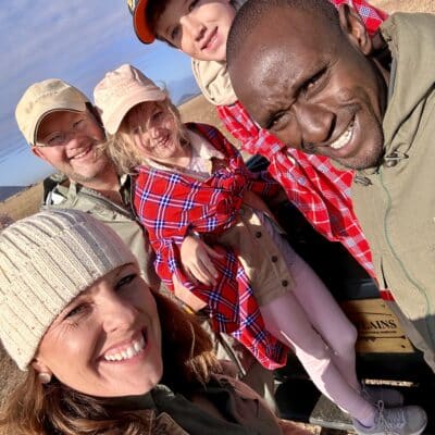 Wilson family Danica Jono Aidan Grace Kenya Safari 2024