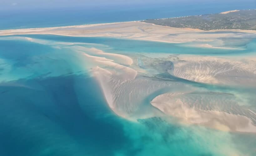 Mozambique air safari beach holiday Saudade Collection villa exclusive beach holiday mozambique