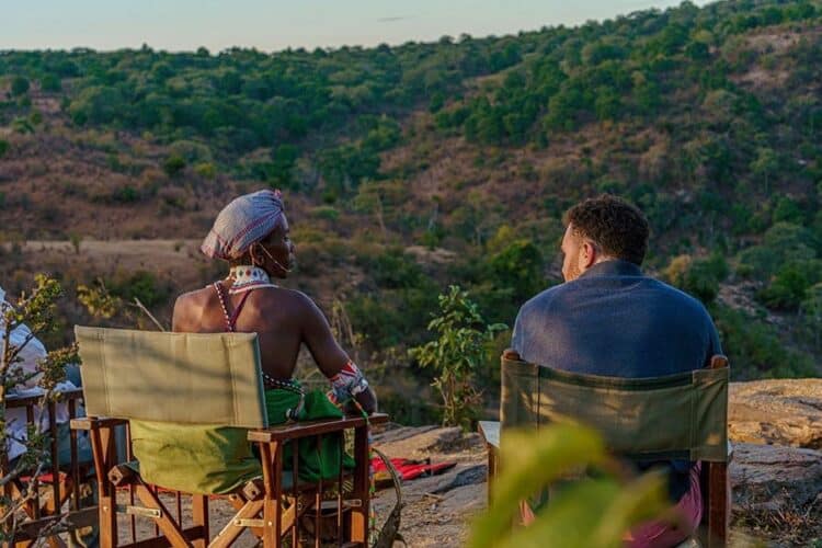 kitsch forest camp tent kenya wellness safari collection