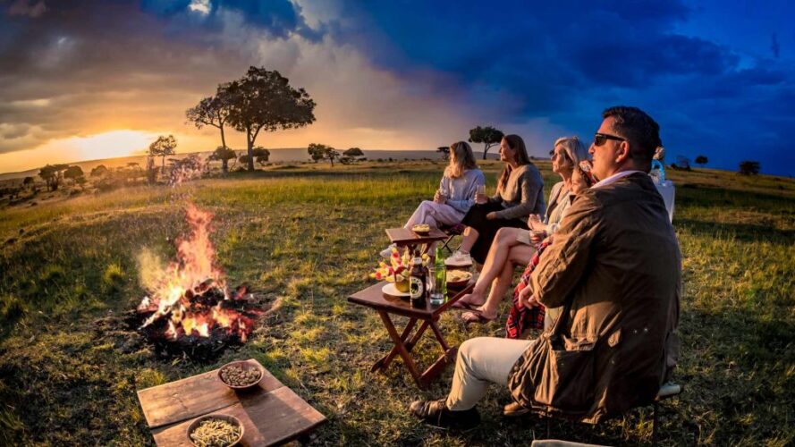 Kenya Soul Safari Karen Blixen Camp spa sundowners campfire