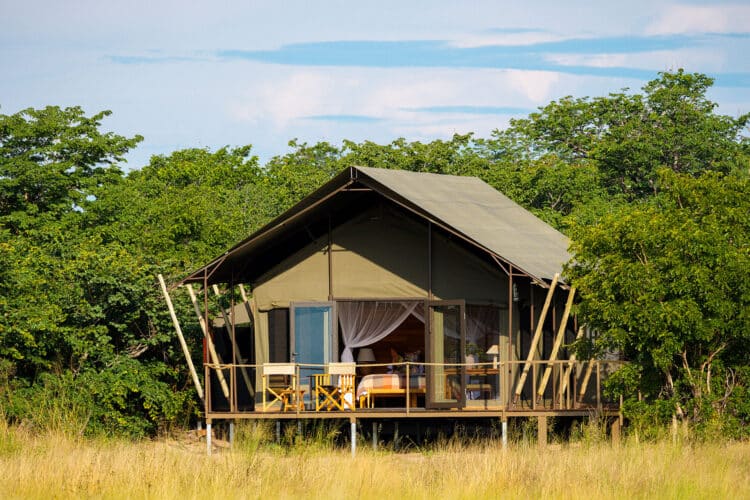 tented camp Camp Hwange Wild Expeditions