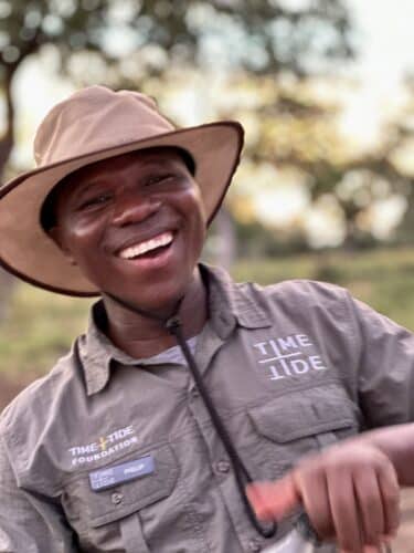 your safari guide is everything time and tide DW safari Zambia 2024