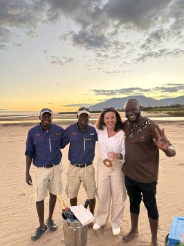 boating safari lower Zambezi Danica Wilson Royal Zambezi Lodge