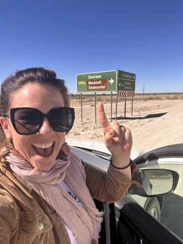 danica self driving namibia